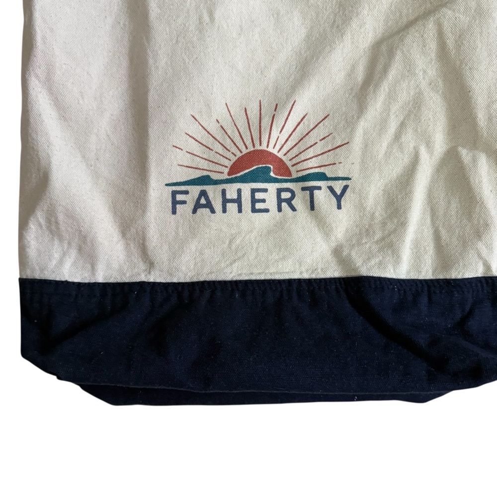 Faherty Canvas Tote - image 5